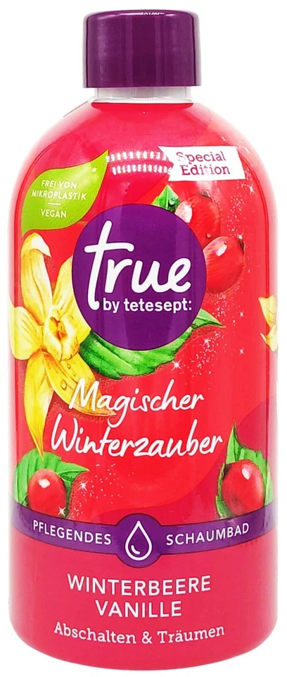 3x tetesept Schaumbad MAGISCHER WINTERZAUBER 420ml wohlige Winterwärme Vanille - Bild 3 von 4