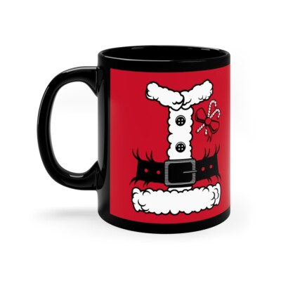 Santa Claus Coat | Mug | 11 or 15 oz | Color Morph | Christmas | Funny | Cute