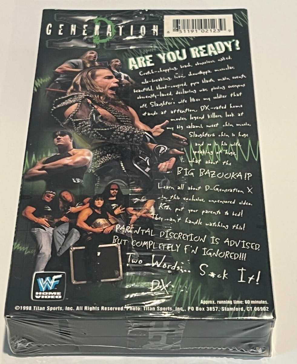 WWF - D-Generation X (VHS, 1999) for sale online | eBay