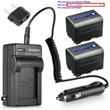 Kastar Battery Charger Sony CCD-TRV338 TRV408 TRV418 TRV428 TRV438 TRV608 TRV730