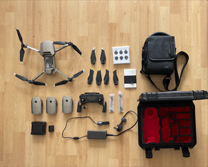 DJI Mavic Pro Platinum - fly more combo with hard case, pouch and accessories