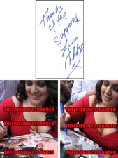 Nikki Blonsky signed Autographed 5x7 Index Card HAIRSPRAY a PROOF Tracy COA Nikki Blonsky signed Autographed 5x7 Index Card HAIRSPRAY a PROOF Tracy COA