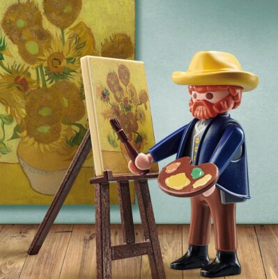 Playmobil ® 70686 Vincent Van Gogh - Sunflowers / Neuf - New
