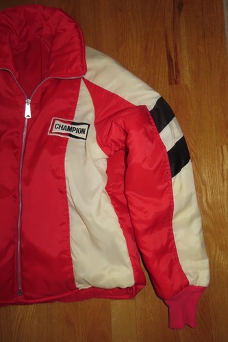 Vintage CHAMPION ZÜNDKERZEN Wende-Winterjacke mit Reißverschluss (LG) - Bild 3 von 17