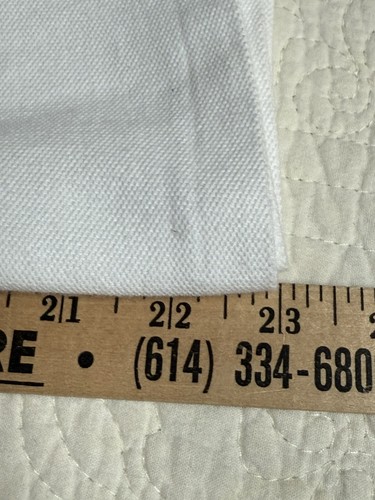 POLO Ralph Lauren Big Pony Collared Shirt Short Sleeve White Flag M (10-12) #3 - Picture 9 of 10