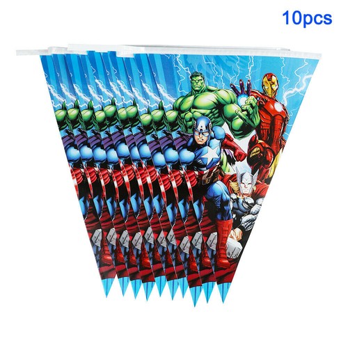 Marvel AVENGERS Party Supplies Birthday Avengers Party Tableware Decorations - Picture 10 of 21