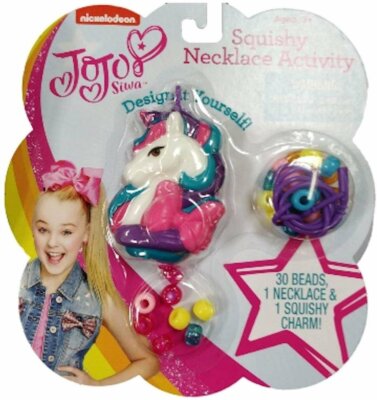 JoJo Siwa Squishy Unicorn Necklace Activity Set