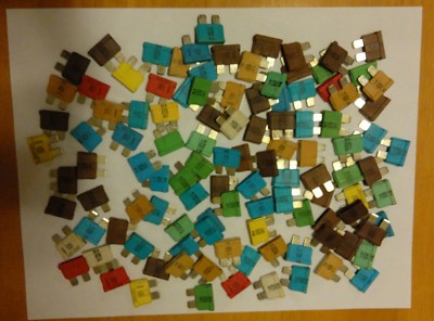 BMW Fuses set 24 OEM E30 E36 E39 E46 E53 E38 E39 5 7.5 10 15 20 25 30 and puller