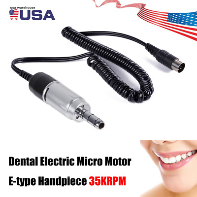 Dental Lab Marathon Electric Micro Motor Handpiece 35000rpm Polishing E-type SA