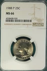 1988 NGC MS66 Washington Quarter!! #E3153