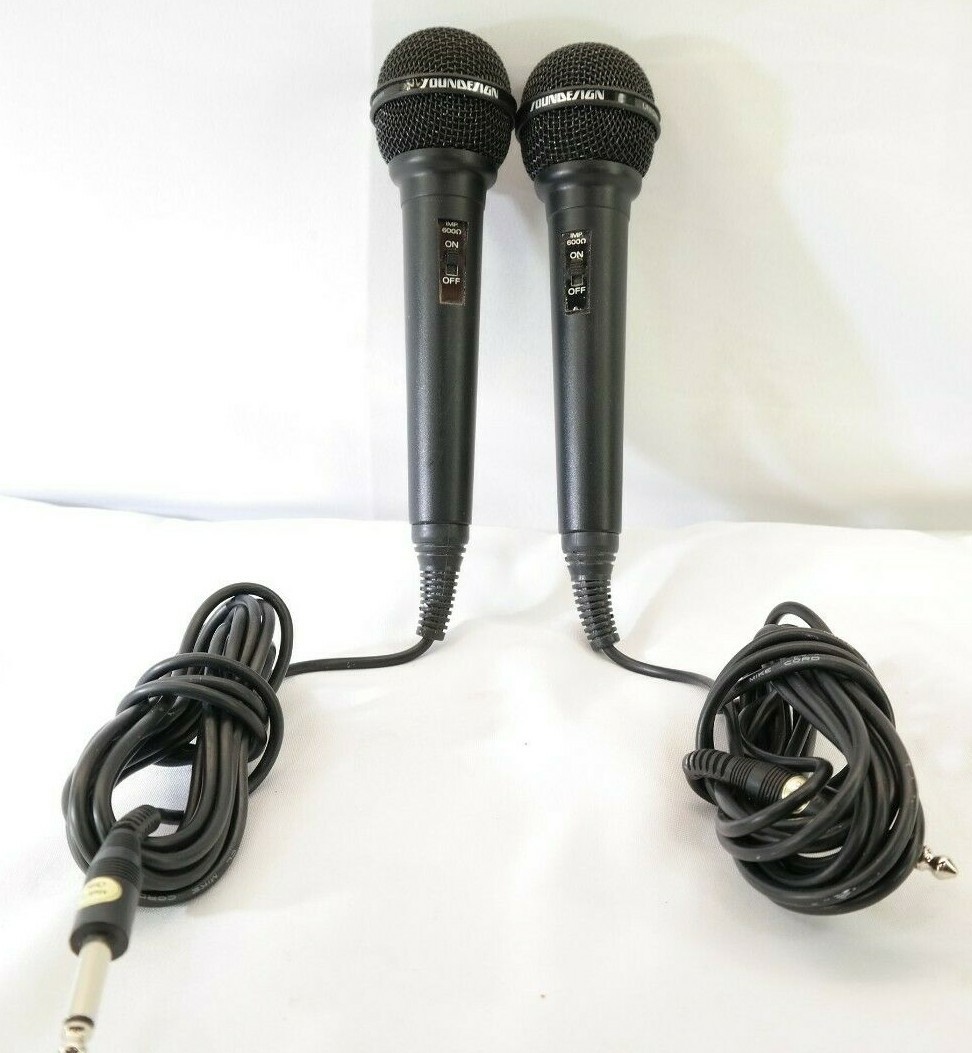 Soundesign Unidirectional Dynamic Microphone IMP 600 Lot of 2 T5 eBay