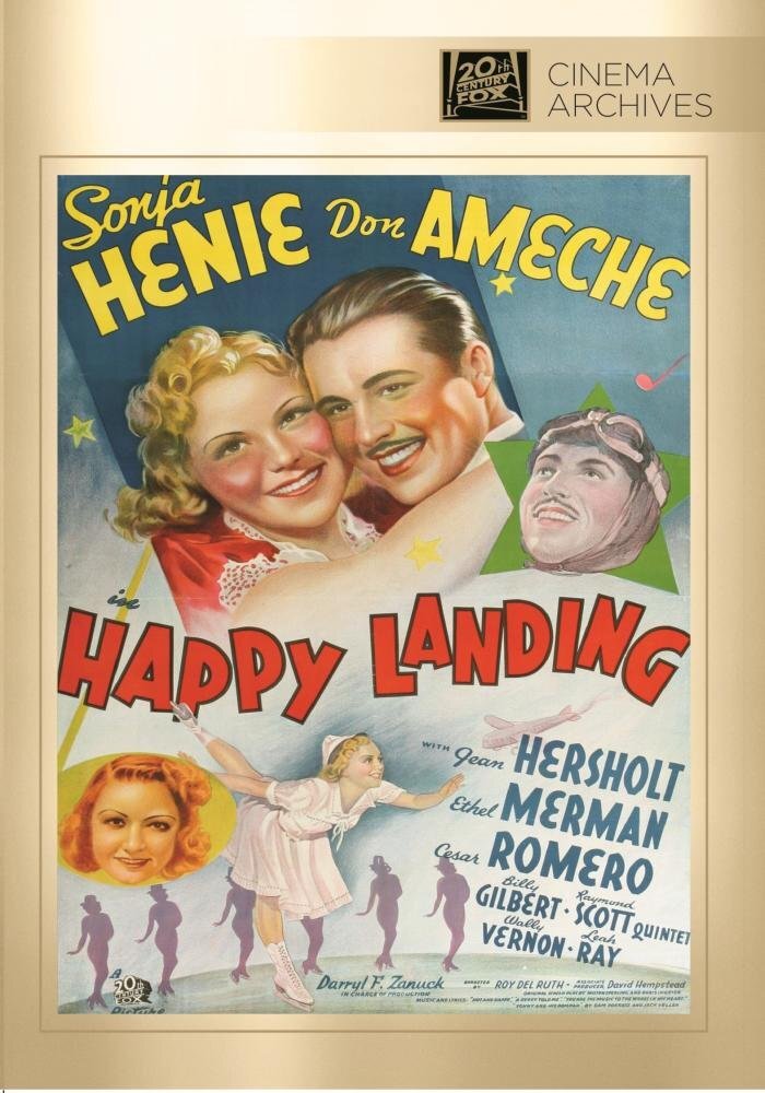 Happy Landing (DVD) Billy Gilbert Cesar Romero Don Ameche Ethel Merman