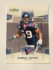 2008 Score Football #123 - DeMeco Ryans - Houston Texans