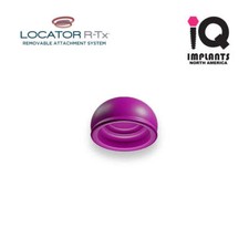 Zest LOCATOR R-Tx Ltd Range Replacement Caps, Medium Retention, Magenta 4 Pack 