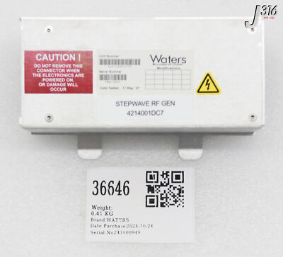 P 36646 WATERS STEPWAVE RF GEN 4214001DC7 | eBay