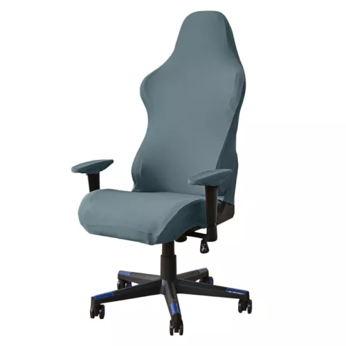 Funda de asiento para sillón de computadora Cubierta de silla para juegos de oficina Sillas de computadora Funda antideslizante - Imagen 37 de 47