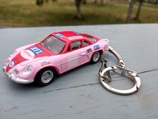 Porte clé berlinette Alpine Renault A110 rallye , neuf en métal, idée cadeau