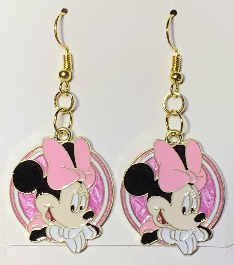 Minnie mouse dangle best sale earrings