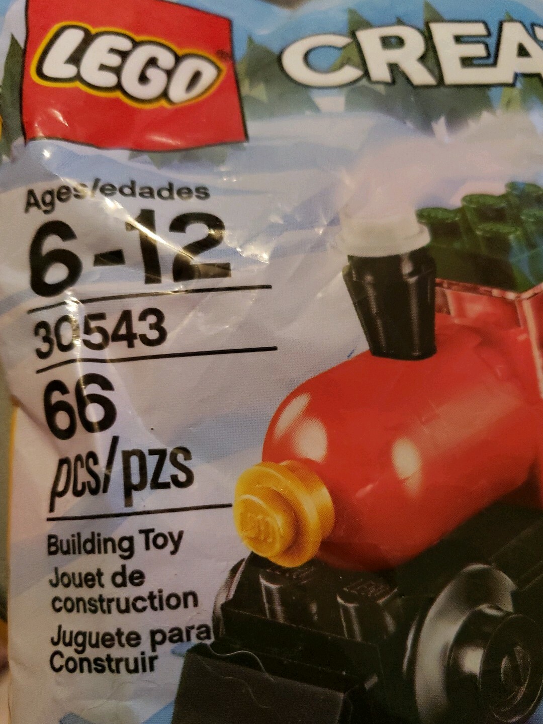 lego creator christmas train 30543