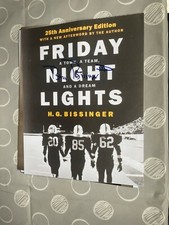 Buzz Bissinger signed Friday Night Lights movie 8x10 photo 