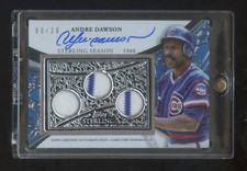 2023 TOPPS STERLING ANDRE DAWSON AUTOGRAPH TRIPLE JERSEY SWATCH #D 09/10 HIGHEND