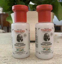 2x Thayers Milky Hydrating Face Toner/w Snow Mushroom & Hyaluronic Acid 3oz