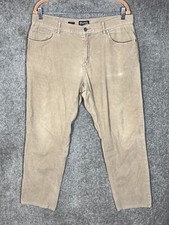 MICHAEL Michael Kors Tailored Fit Corduroy Jeans Mens Size 34x30 Tan Pockets