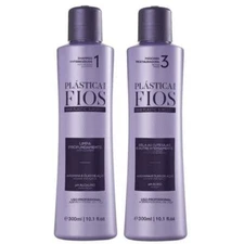 ANTI RESIDUE SHAMPOO AND REPAIR MASK PLASTICA DOS FIOS 2 X 300ml