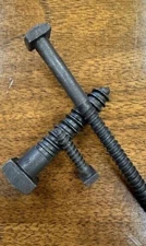 Square Head Lag Bolts Rare - Select Diameter and Length (Fast Free Shipping)