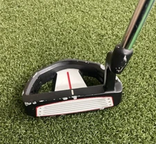 PowerBilt Mallet Putter  /  RH  /  Steel ~34.5" / Nice Grip / jj8052