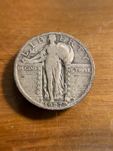 1927-S Standing Liberty Quarter Fine Condition SKU# 31526