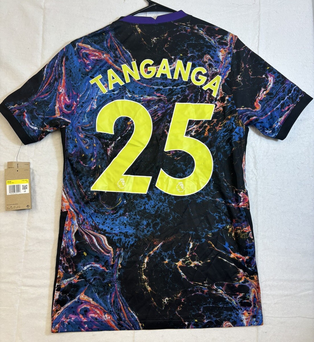 Nike 21/22 Tanganga Tottenham Away Soccer Jersey Men's Small