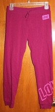 XERSION Girls' Sz 14 JOGGER SWEATPANTS marooon; LOVE EUC
