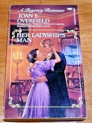 Her Ladyship's Man by Joan E. Overfield (1990) PB Regency Romance