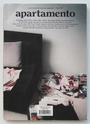 [ULTRA RARE] Apartamento Magazin Ausgabe #1 | Frühjahr/Sommer 2008