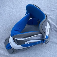 Össur Miami J cervical neck brace collar size 6 MR adjustable blue gray