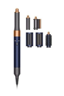 Dyson air wrap complete long Multi Styler w/ Attachments Included blue/copper