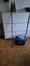 Vileda Bodenwischer Set H2PrO Spin Mop System Wischmop Eimer Zweitanksystem