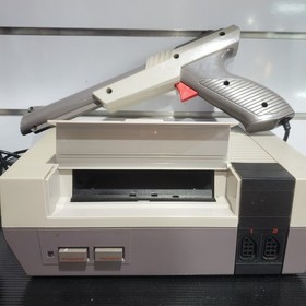 Nintendo NES Console Bundle W/ Controller + Zapper | Tested Working New 72 pin