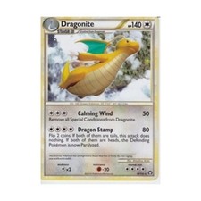 Pokemon Triumphant Dragonite (R) #18 (Reverse Holo) EX