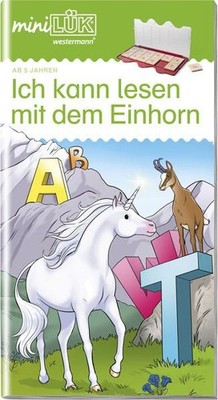 miniLÜK: Vorschule/1. Klasse - Deutsch Ich kann lesen mit dem Einhorn  1571654-2