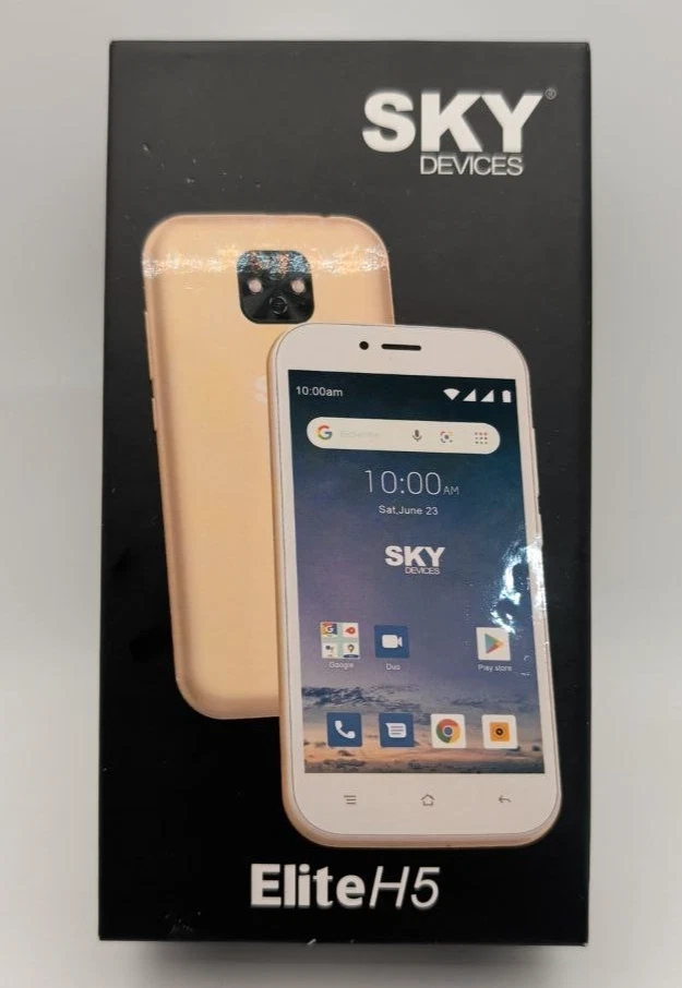 Sky Elite H5 Android Smartphone 8GB 5" HD Display 5MP Camera 4G LTE Dual SIM - Image 2 of 4