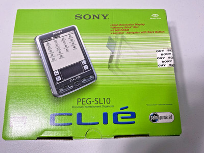 Sony CLIE Handheld - VGC (PEG-SL10/U) With Box, Manuals