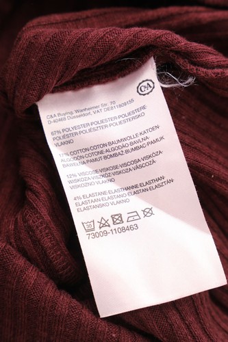 C&A Strickjacke Cardigan S rot - Bild 5 von 5