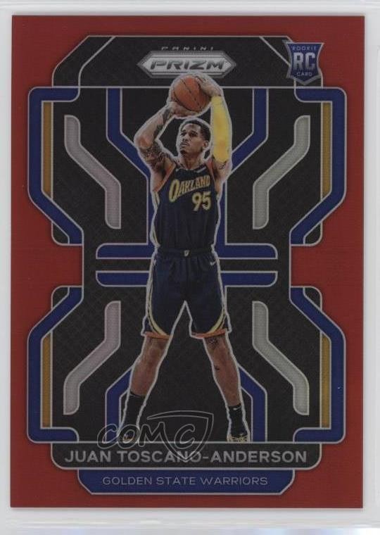 2021-22 Panini Prizm Red 257/299 Juan Toscano-Anderson #295 Rookie RC 1g1q