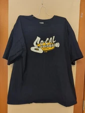 S0-Cal Speed Shop 100% Cotton Graphic Black T-Shirt Size Double Extra Large 2XL