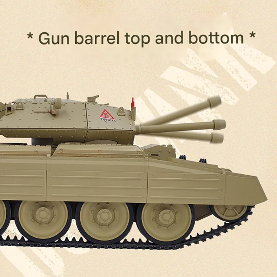 1/16 RC Military Tank CoolBank Crusader MK III Wireless Control Model RTR Light - Image 4 of 4