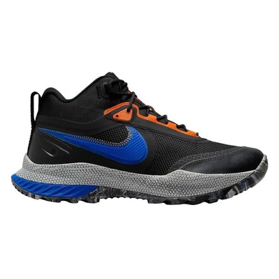 Size 8- Nike Men s React SFB Carbon Elite Outdoor Shoes, Black/Orange/Blue.