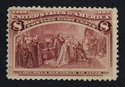 CKStamps: US Stamps Collection Scott#236 8c Columbian Unused Regum