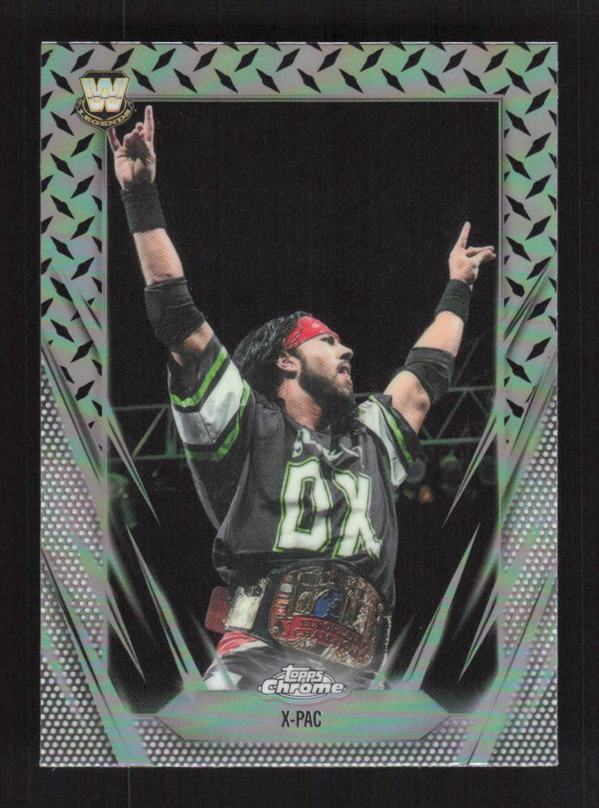 X-Pac 2026 Topps Chrome WWE Diamond Plate Refractor #42